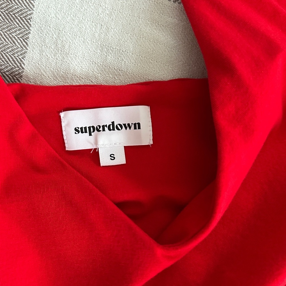 Superdown Red Cutout Mini Dress - Picture 3 of 3
